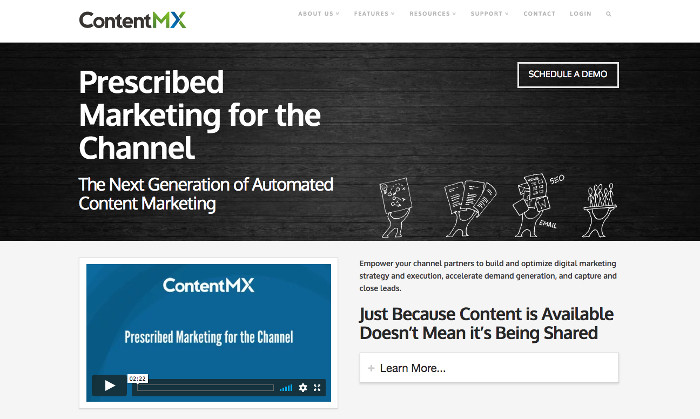 ContentMX - Prescribed Marketing for Channel Partners